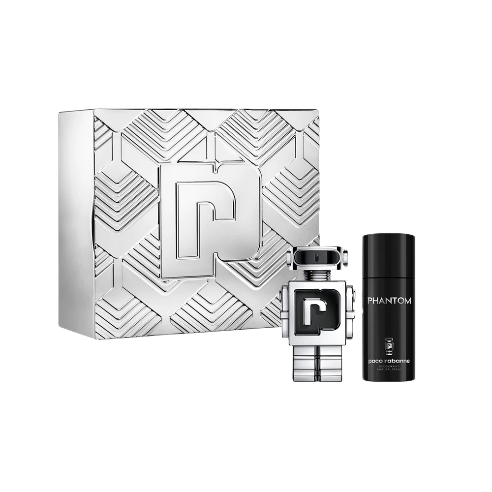 Paco Rabanne Cofanetto Phantom Eau De Toilette 100 Ml + Deodorant Spray 150 Ml 3 Paco Rabanne Cofanetto Phantom Eau De Toilette 100 Ml + Deodorant Spray 150 Ml