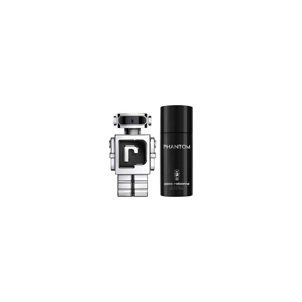 Paco Rabanne Cofanetto Phantom Eau De Toilette 100 Ml + Deodorant Spray 150 Ml 4 Paco Rabanne Cofanetto Phantom Eau De Toilette 100 Ml + Deodorant Spray 150 Ml - immagine 2