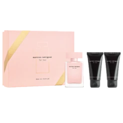 Narciso Rodriguez For Her Eau De Parfum 50 Ml + Lozione Corpo 50 Ml + Gel Doccia 50 Ml