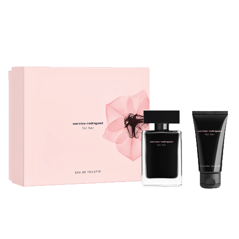 Narciso Rodriguez For Her Eau De Toilette Set 3 Narciso Rodriguez For Her Eau De Toilette Set