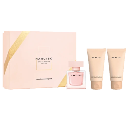 Narciso Rodriguez Eau De Parfum Cristal + Body Lotion + Shower Gel -Collistar Negozio 64997906e39ee1194a4ff961