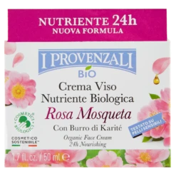 Bio Crema Viso Nutriente Biologica Rosa Mosqueta 50 Ml