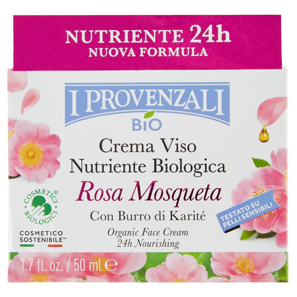Bio Crema Viso Nutriente Biologica Rosa Mosqueta 50 Ml 3 Bio Crema Viso Nutriente Biologica Rosa Mosqueta 50 Ml