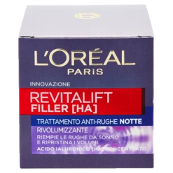 L'Oreal Revitalift Filler Trattamento Anti-Rughe Notte 50 Ml