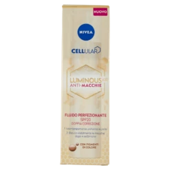 NIVEA Cellular Luminous630 Anti-Macchie Fluido Perfezionante Spf 20 Doppia Correzione 40 Ml