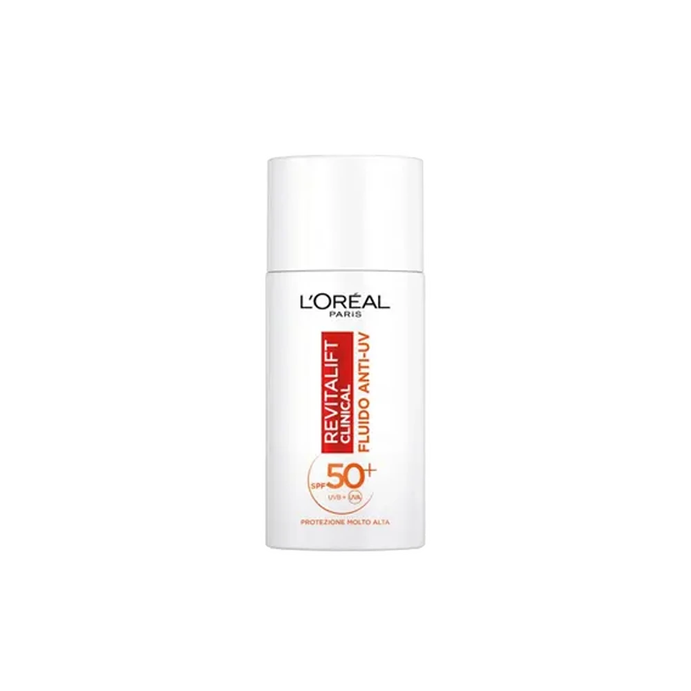 L'Oreal Revitalift Clinical Vitamin C Fluido SPF50+ 50 Ml 3 L'Oreal Revitalift Clinical Vitamin C Fluido SPF50+ 50 Ml