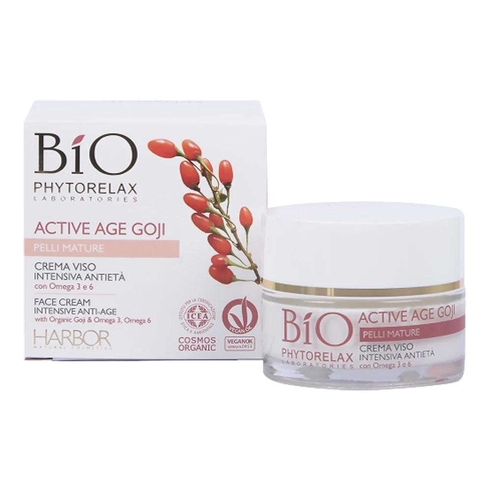 Active Age Goji Crema Viso Intensiva Anti-Età 50 Ml 3 Active Age Goji Crema Viso Intensiva Anti-Età 50 Ml